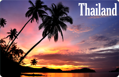 Palm Tree Sunset, Thailand, 8854093008670