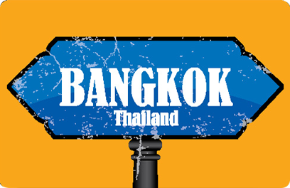 Bangkok : Street Sign, 8854093009165