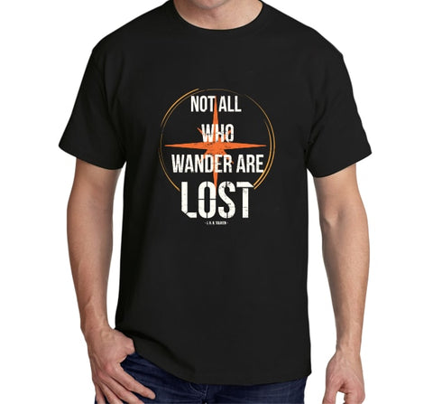 Not All Who Wander are Lost (Black)