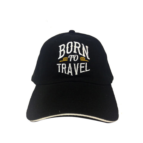 CAPS Lifestyle: Born to Travel (Black), 8859194814243