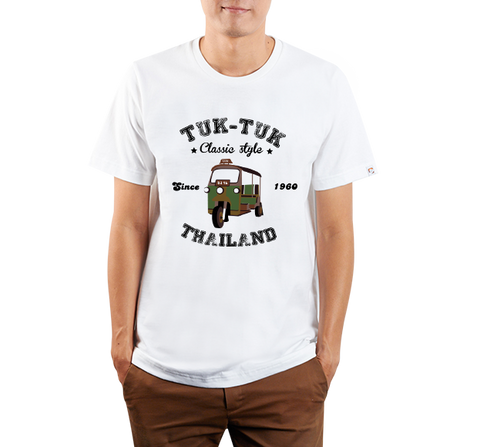 Thailand : Tuk Tuk Classic Style (White)