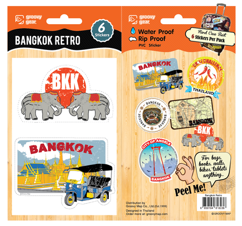 Bangkok sticker, City sticker