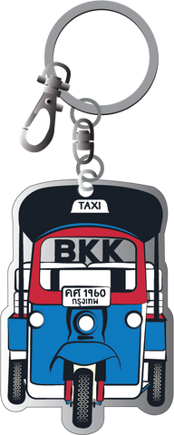 Bangkok - Metal keychain BKK Tuk Tuk V.2 ,8859194818302