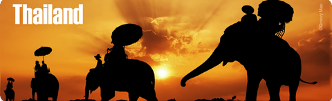 Thailand PML: Elephant Silhouettes at Sunset (Long), 8854093005167
