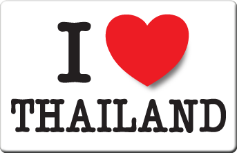 Thailand: I LOVE THAILAND, 8854093008625