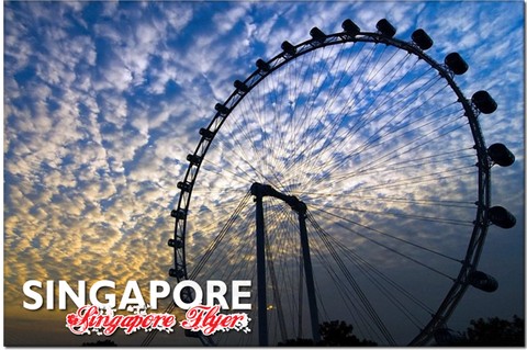 Singapore: PC Flyer at Sunset 8859194804060
