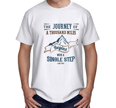 The Journey of a Thousand Miles (White)